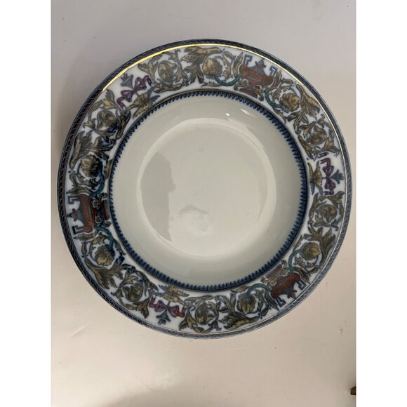 Antique Lord Byron Soup Bowls Hope & Carter Set of 6  1800’s - Picture 3 of 10